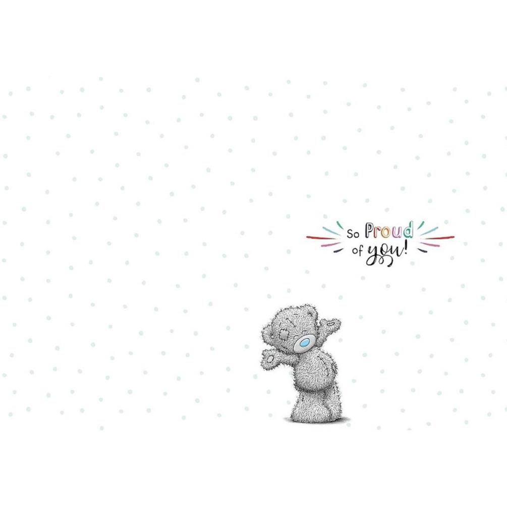 Well Done You Did It Congratulations Me to You Bear Card Extra Image 1